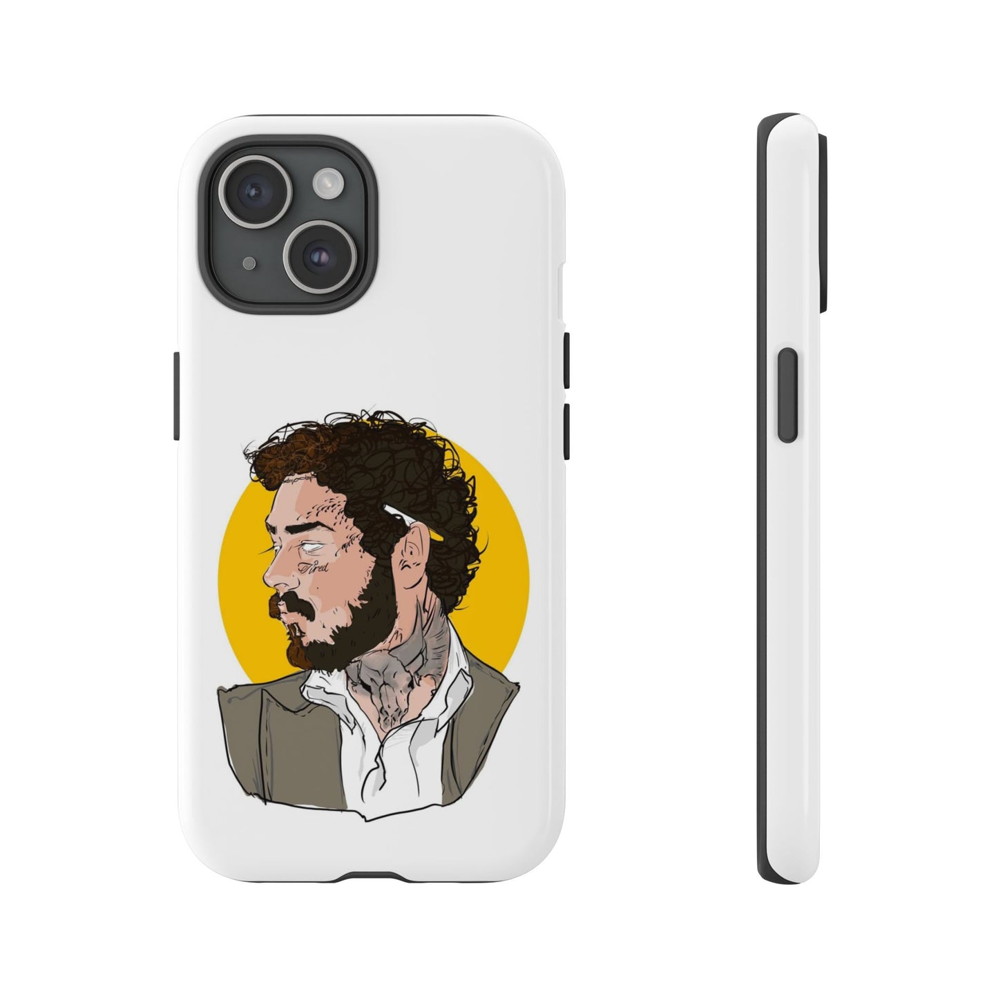 Post Malone iPhone Case - Tough Cases with Unique Illustration Design