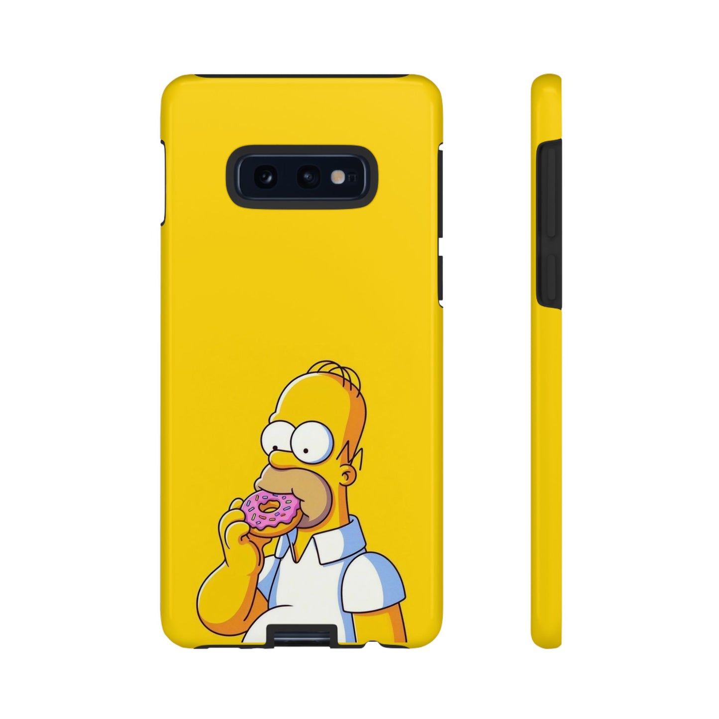 Homer Simpson Phone Case - iPhone, Samsung, Unique Protection for Fans, Cartoon Phone Cover, Gift for Simpsons Lovers, Durable Tough Case