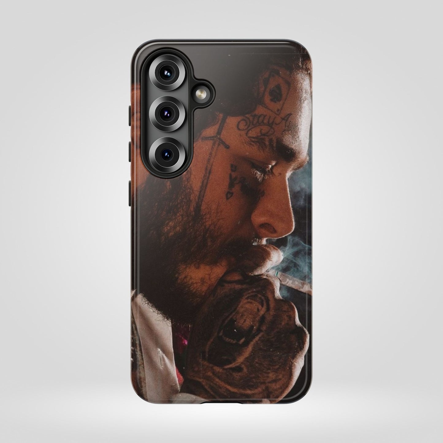 Post Malone Tough Cases for Fans - Artistic Phone Case with Smoky Vibe