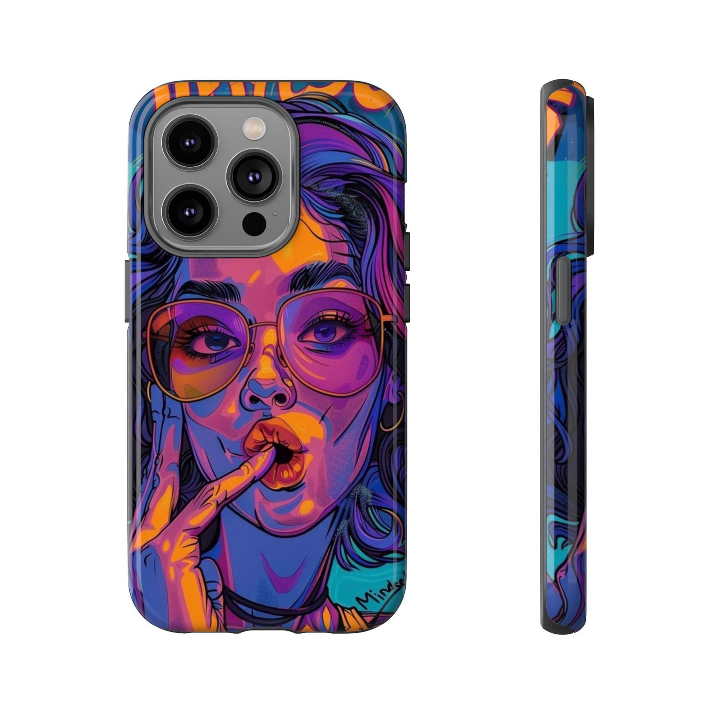 Artistic iPhone Case - Bold Colorful Design for Trendsetters