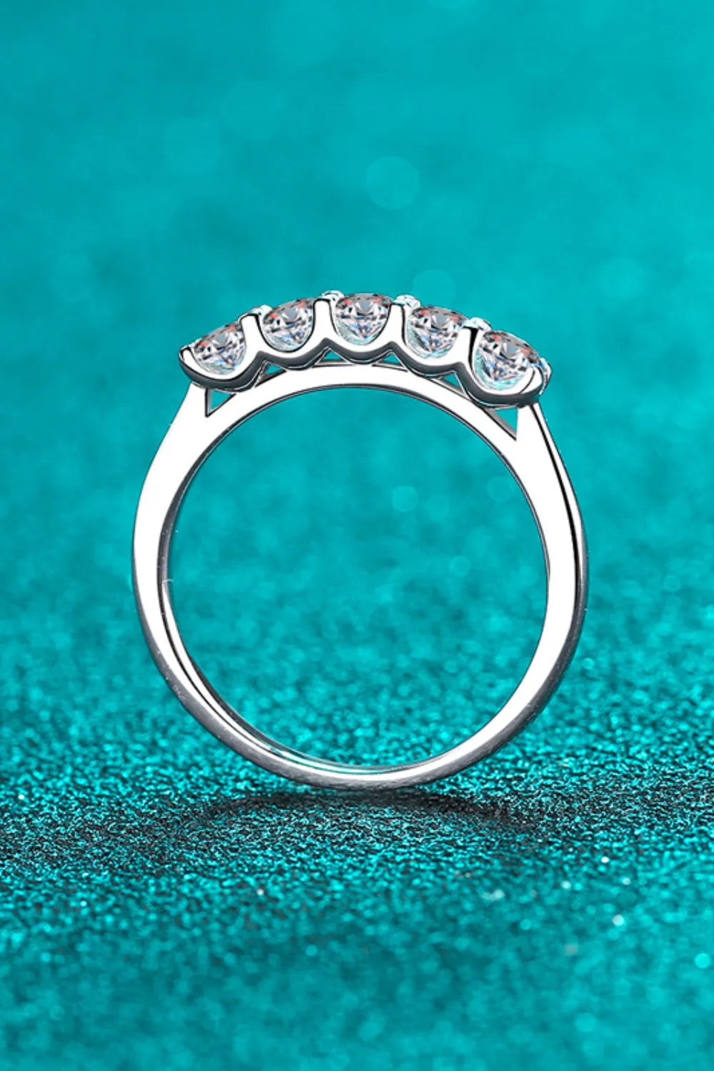 925 Sterling Silver Moissanite Ring - Roe Creation