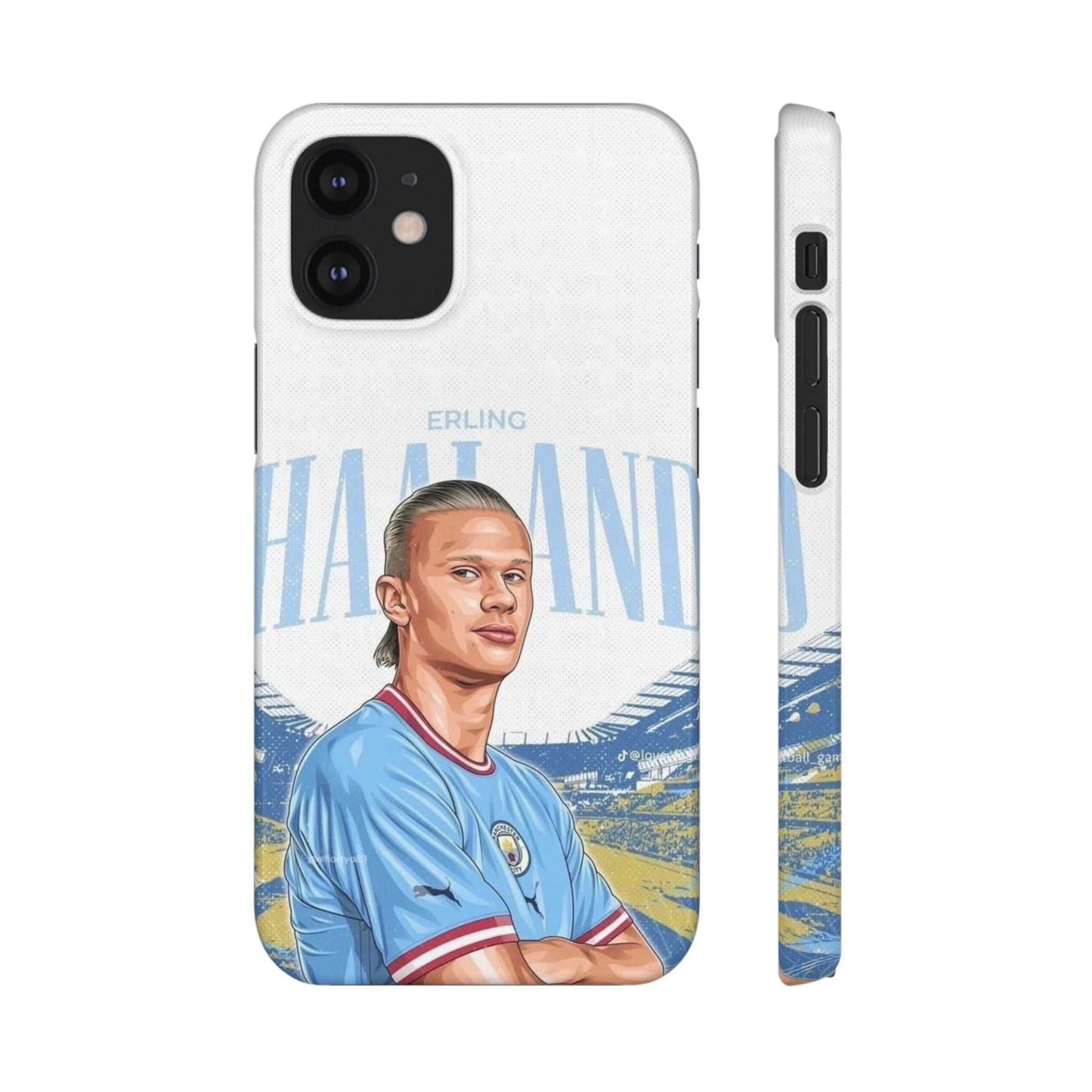 Erling Haaland Snap Case | Personalized Phone Case for Manchester City Fans.