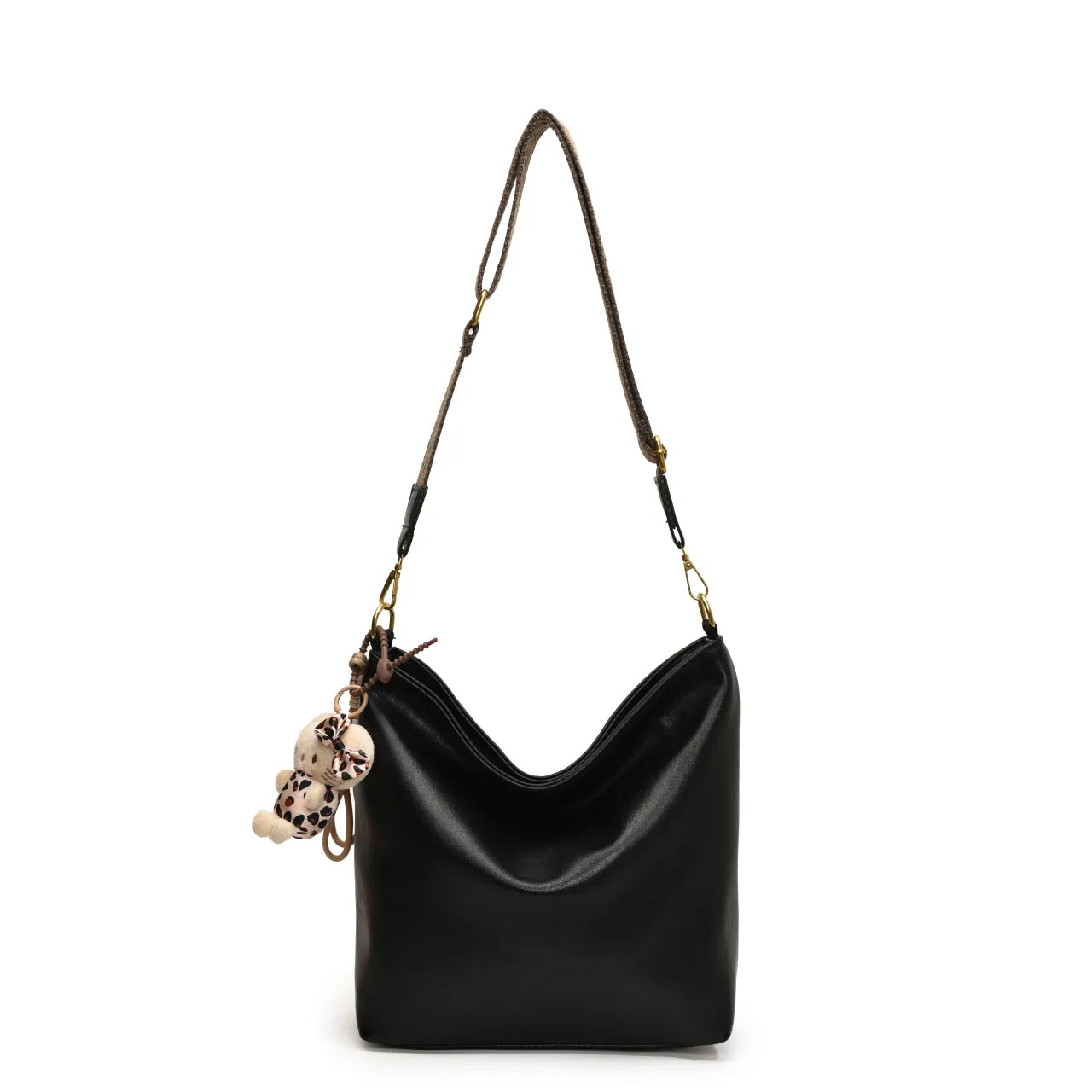 Leather Adjustable Strap Shoulder Bag - Roe Creation