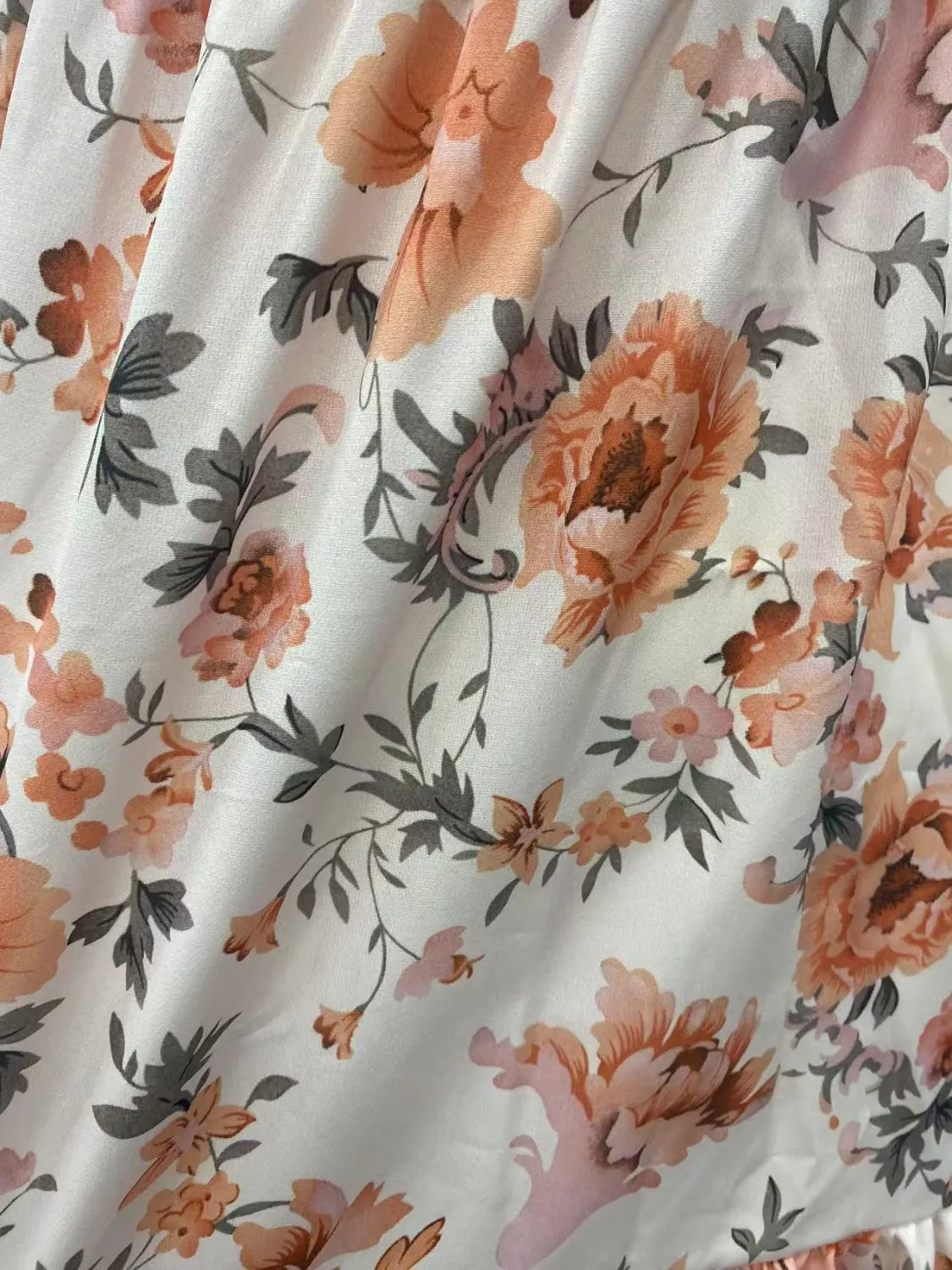 Smocked Floral Square Neck Cami Dress - Roe Creation
