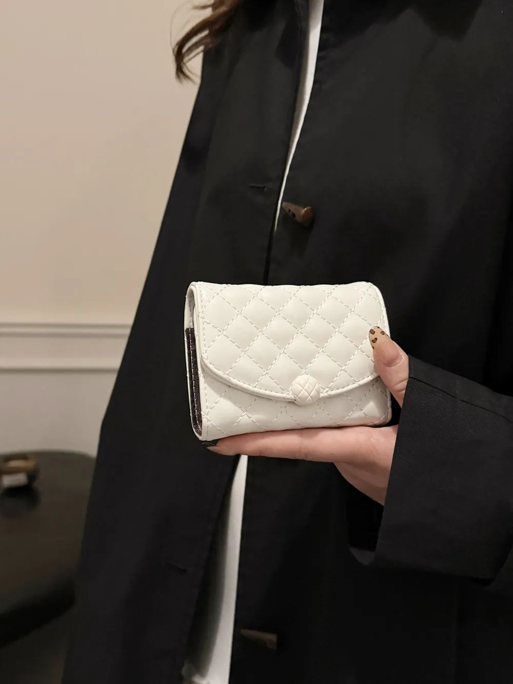 PU Leather Solid Color Wallet - Roe Creation