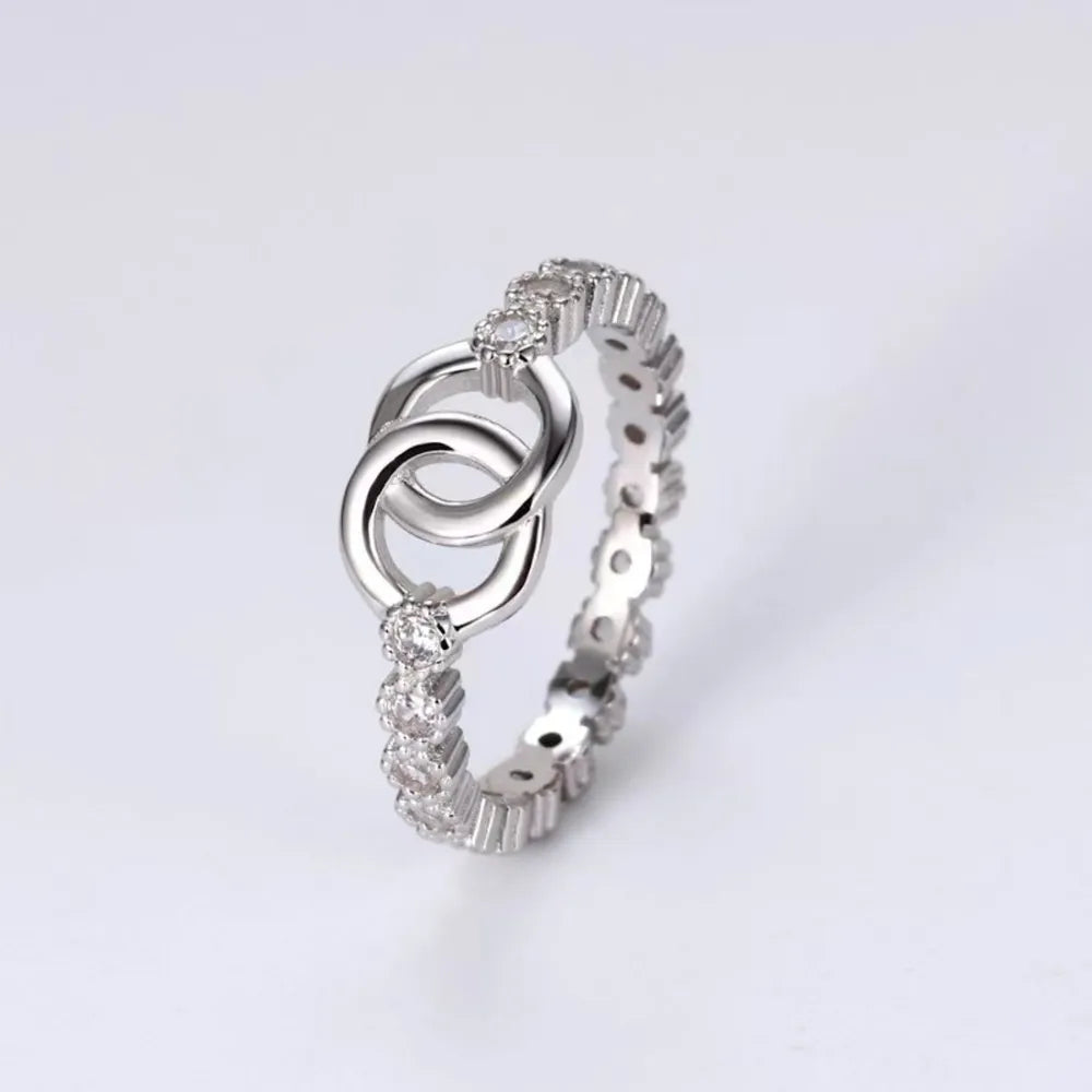 925 Sterling Silver Zircon Ring - Roe Creation