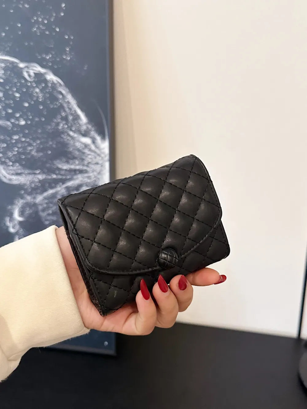 PU Leather Solid Color Wallet - Roe Creation