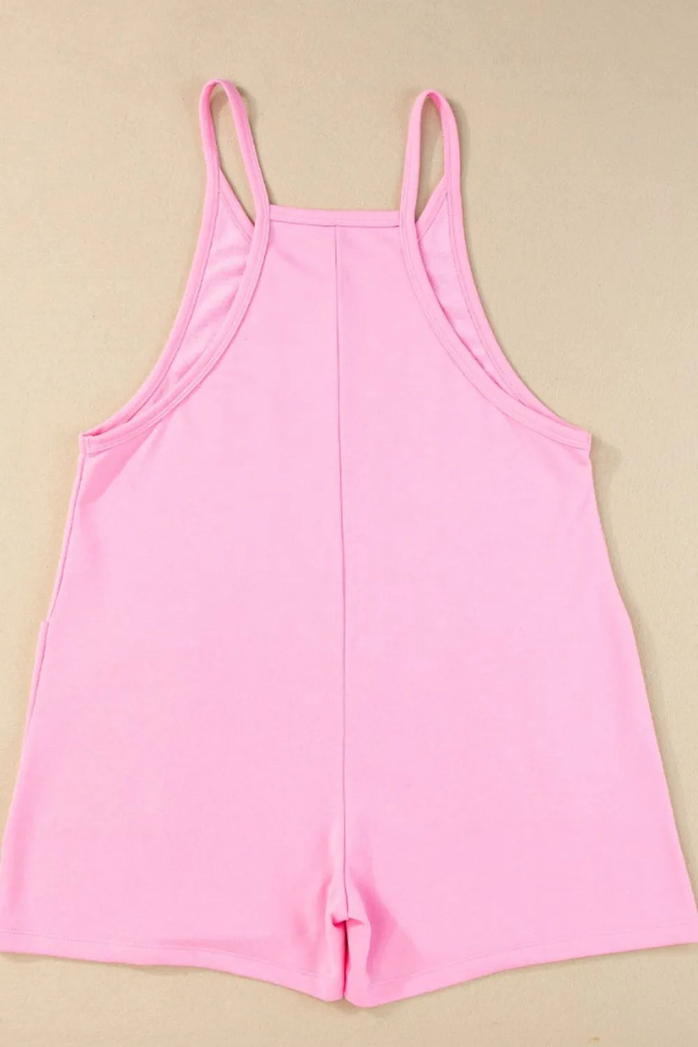 Sleeveless Romper with Pockets - Roe Creation