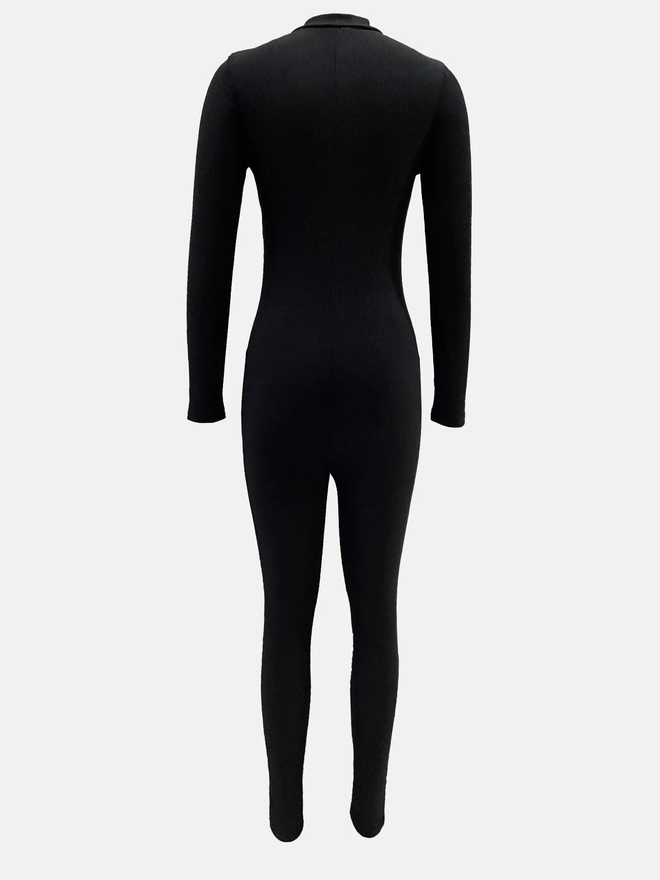 Long Sleeve Bodycon Jumpsuit - Roe Creation
