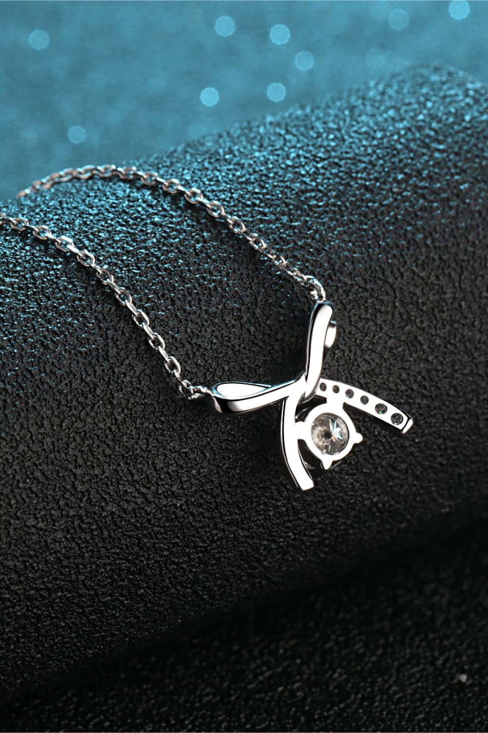 Moissanite 925 Sterling Silver Necklace - Roe Creation