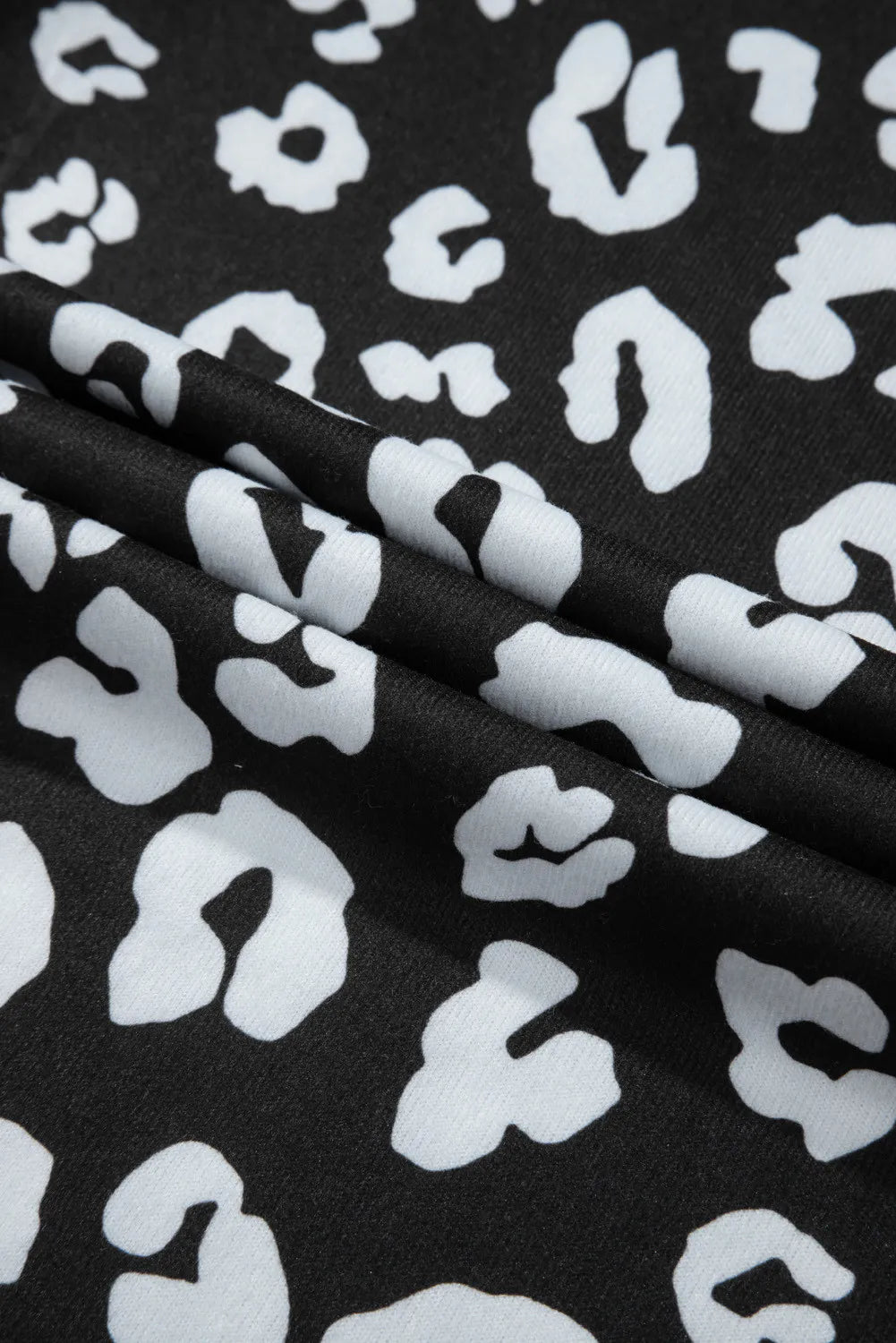 Plus Size Leopard Elastic Waist Pants - Roe Creation