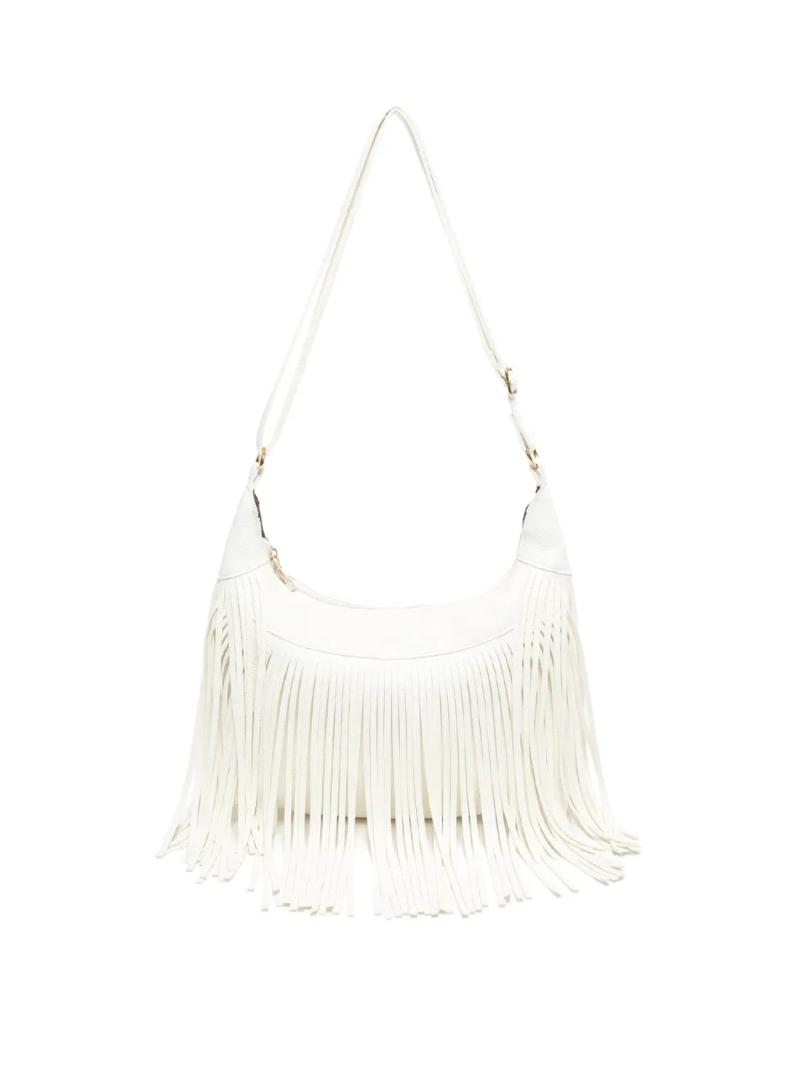 Fringe PU Leather Shoulder Bag - Roe Creation