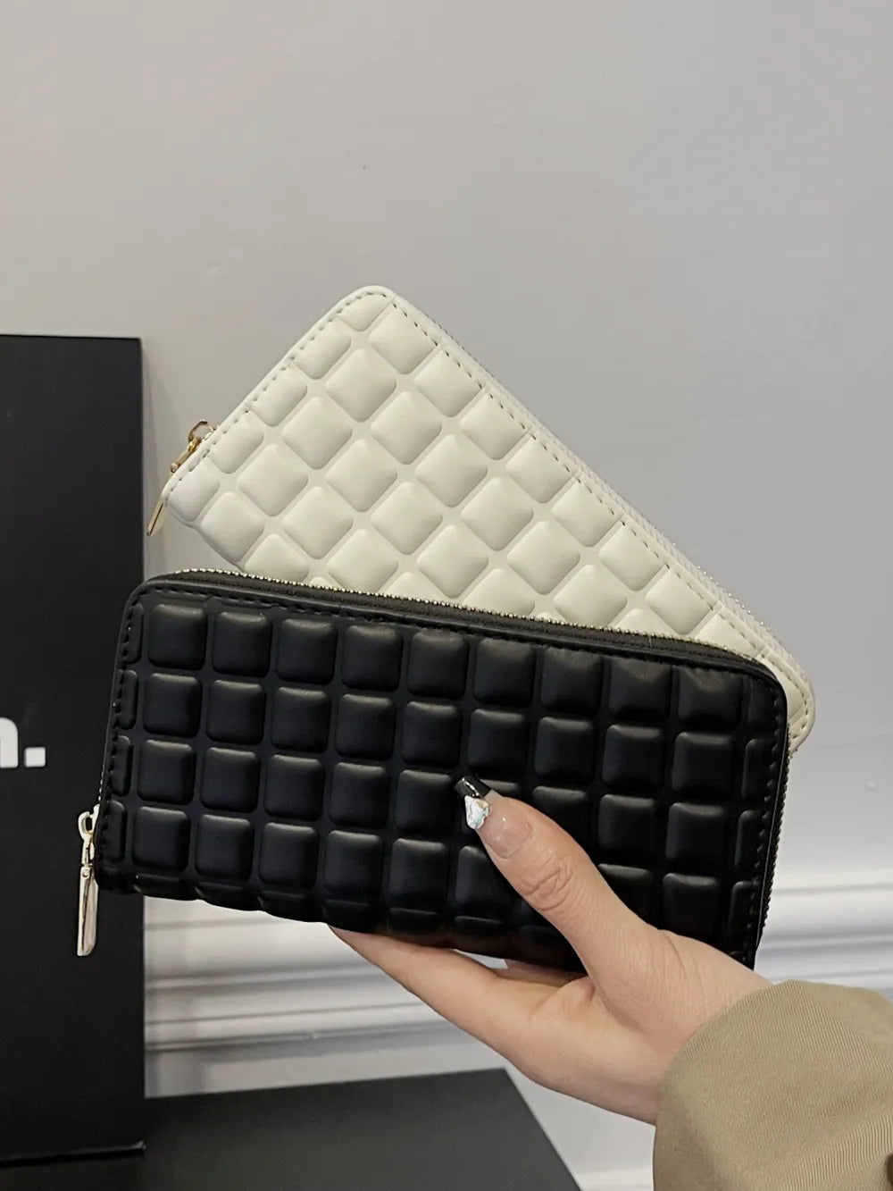 PU Leather Solid Color Wallet - Roe Creation
