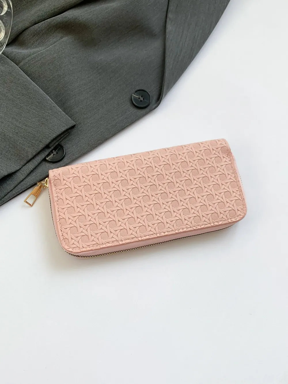 PU Leather Solid Color Wallet - Roe Creation