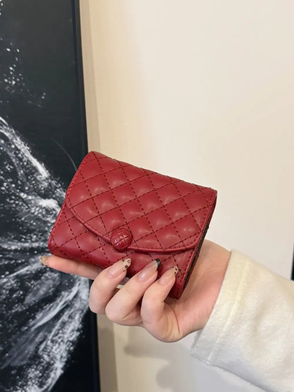 PU Leather Solid Color Wallet - Roe Creation
