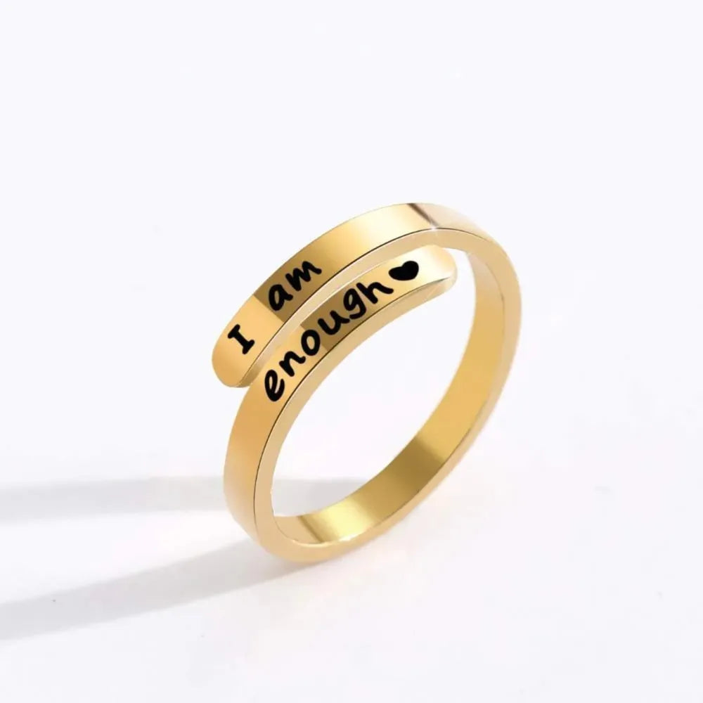 925 Sterling Silver Engraved Bypass Ring - Roe Creation