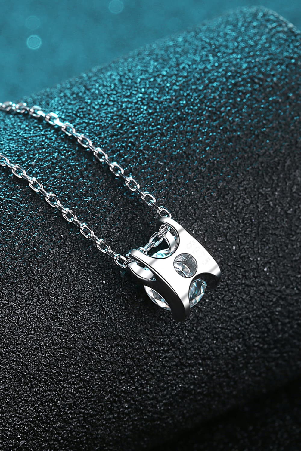 Moissanite 925 Sterling Silver Necklace - Roe Creation