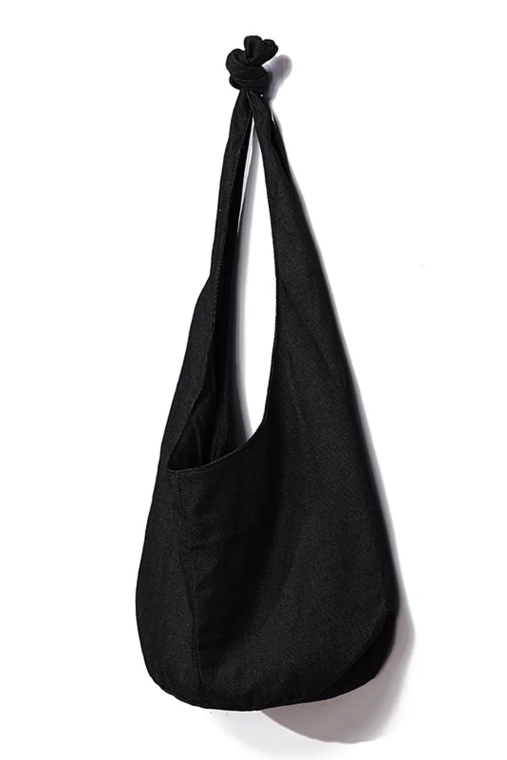 Large Canvas Crossbody Bag with Ethnic Pattern - Roe Creation
