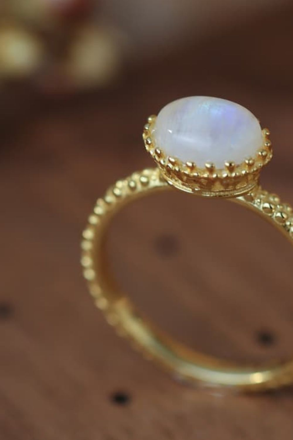 Moonstone 925 Sterling Silver Ring - Roe Creation
