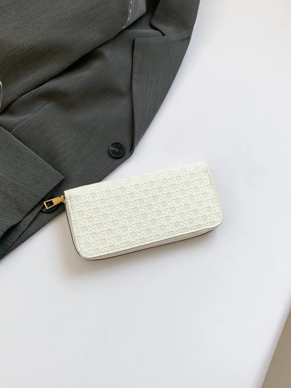 PU Leather Solid Color Wallet - Roe Creation