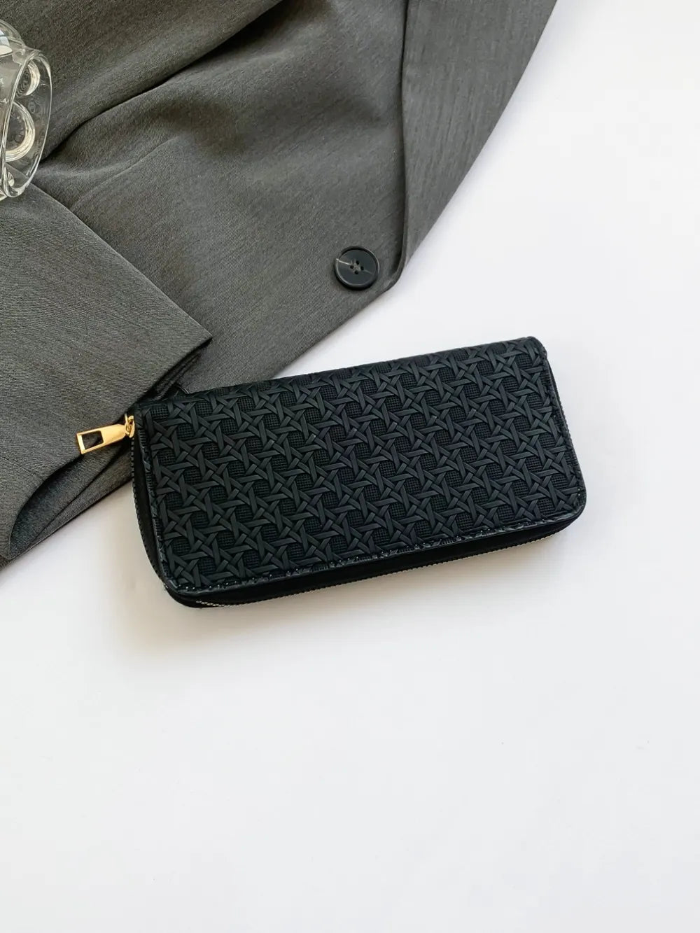 PU Leather Solid Color Wallet - Roe Creation