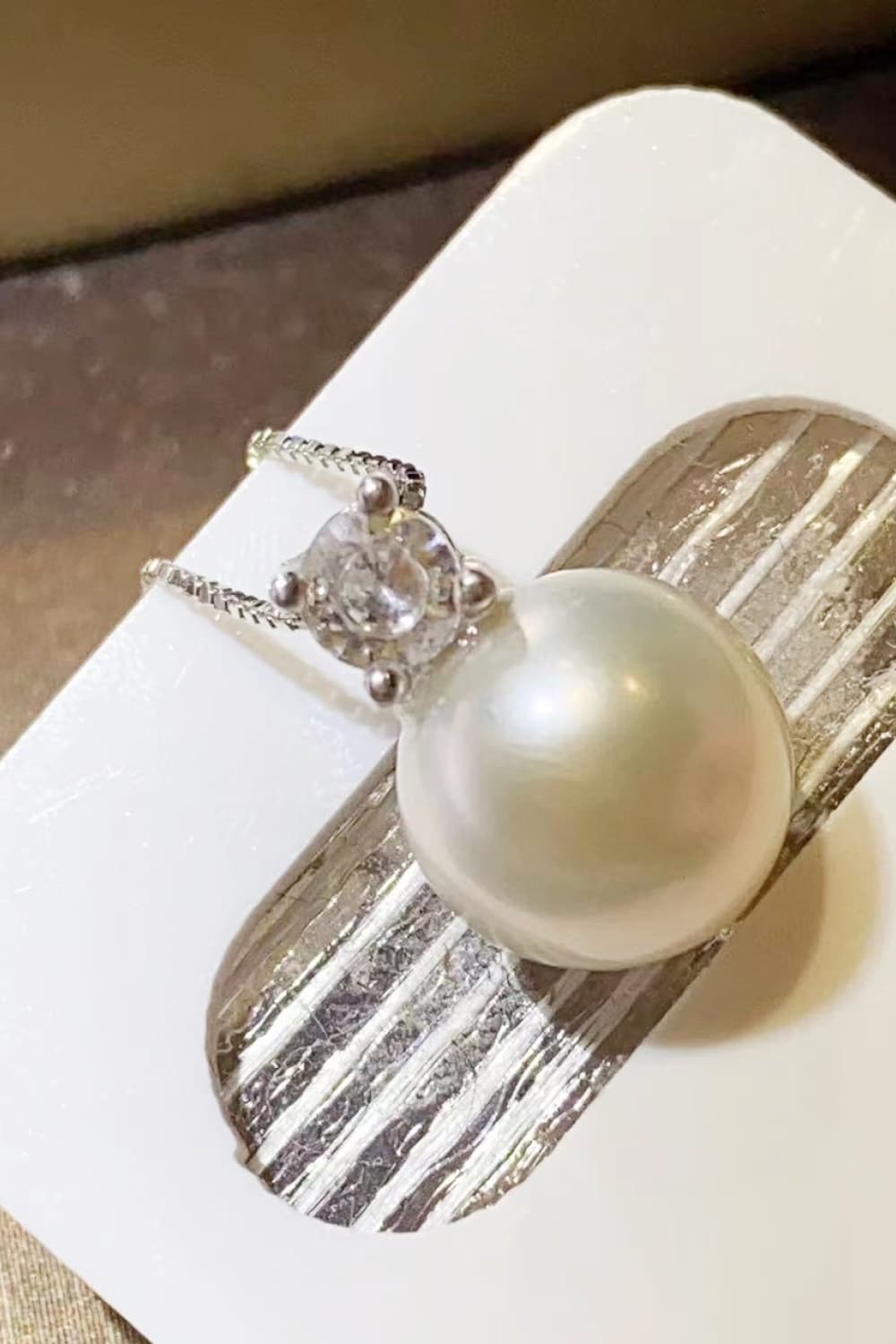Freshwater Pearl 925 Sterling Silver Necklace - Roe Creation