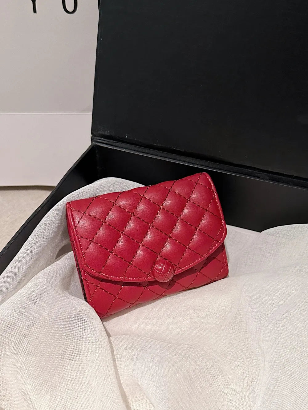 PU Leather Solid Color Wallet - Roe Creation