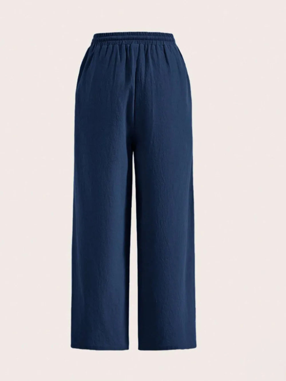 Drawstring Wide Leg Pants - Roe Creation