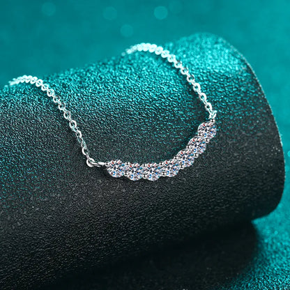 1.4 Carat Moissanite 925 Sterling Silver Necklace - Roe Creation