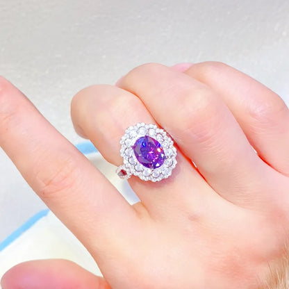 2 Carat Moissanite 925 Sterling Silver Ring - Roe Creation