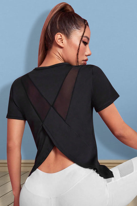 Round Neck Short Sleeve T-Shirt - Roe Creation