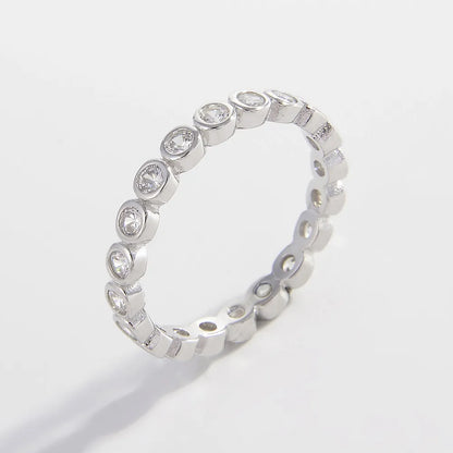 925 Sterling Silver Zircon Ring - Roe Creation