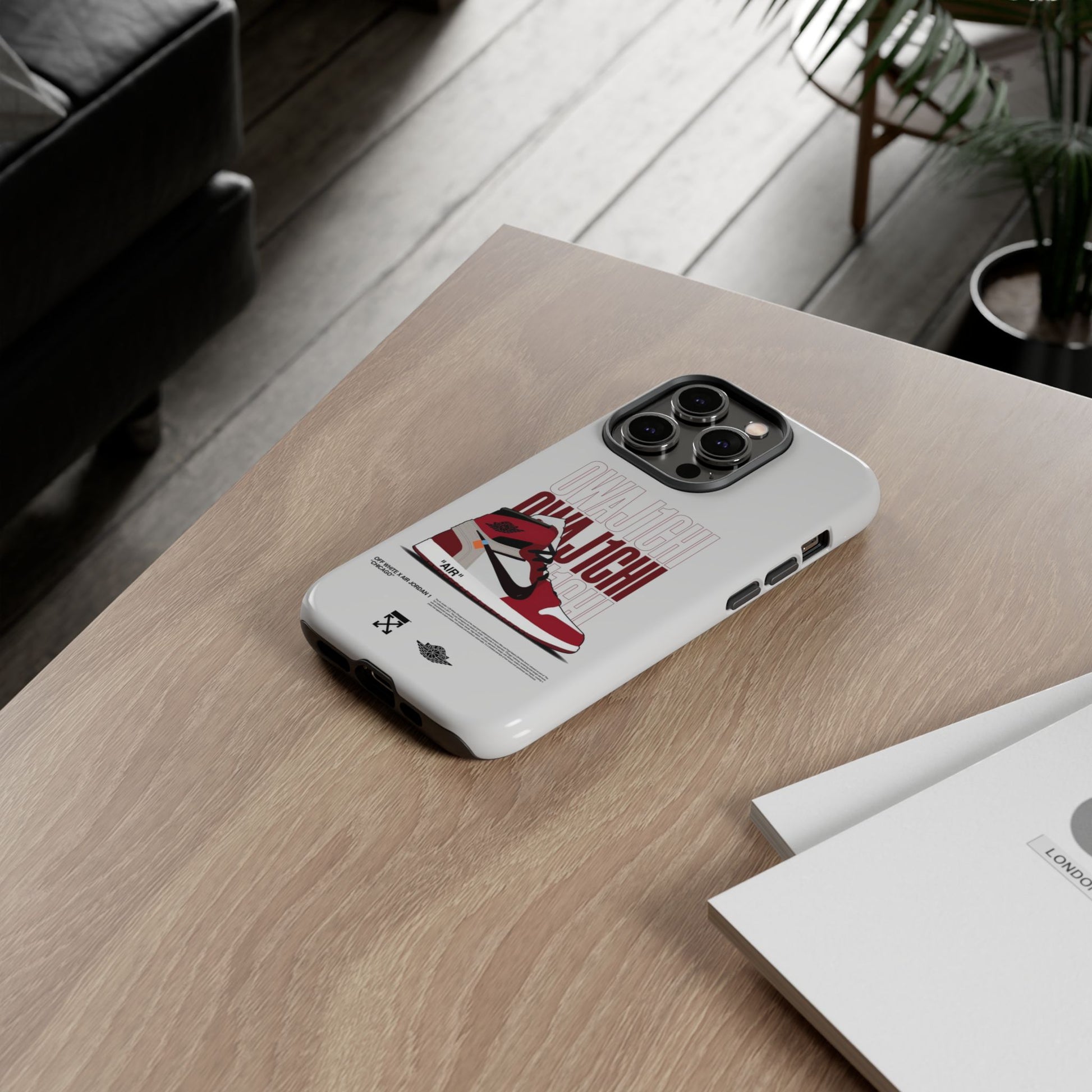 Stylish Tough iPhone Case with Air Jordan Design - Perfect for Sneakerheads - Roe Creation