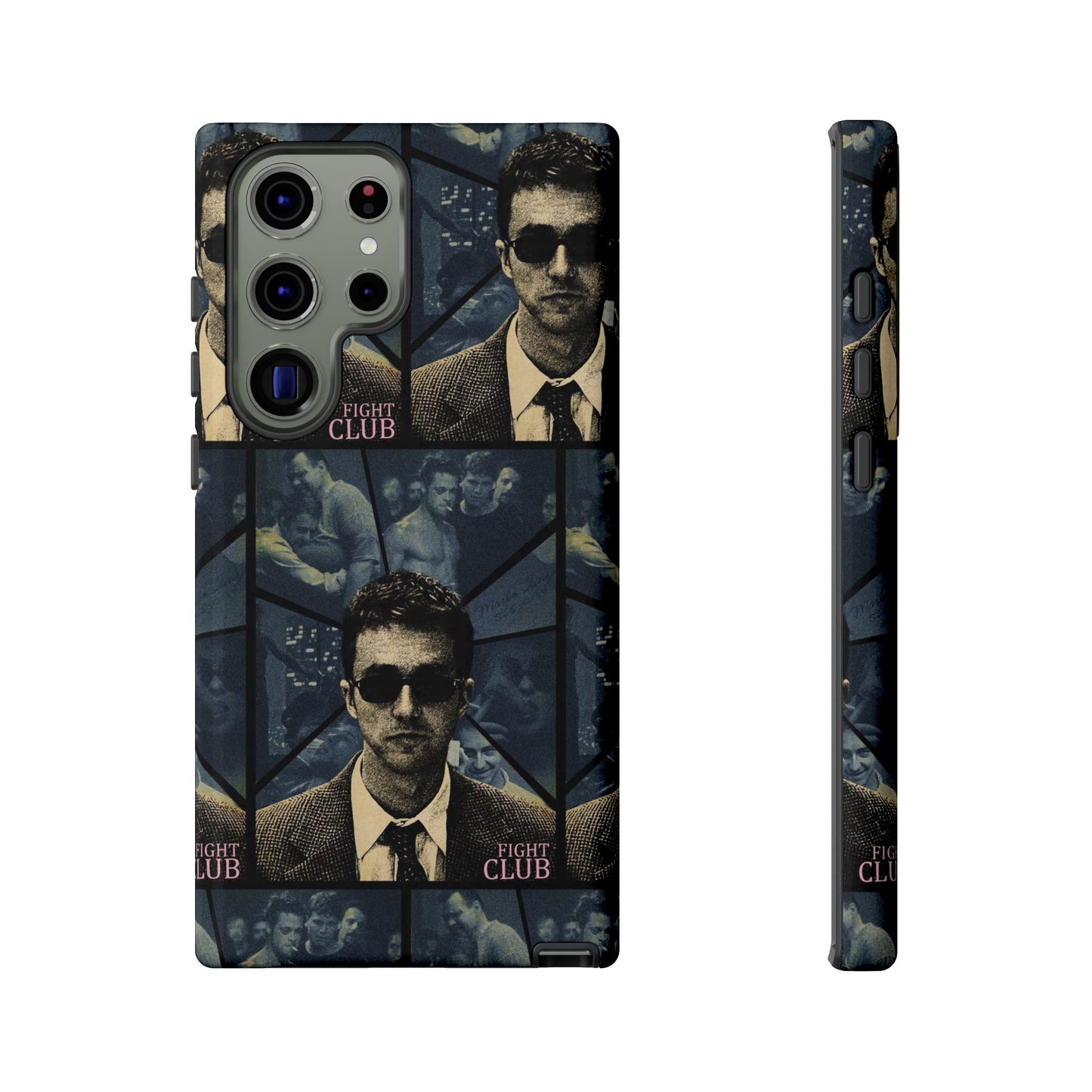 Fight Club Edward Norton Tough Phone Case - Edgy Design for Movie Fans