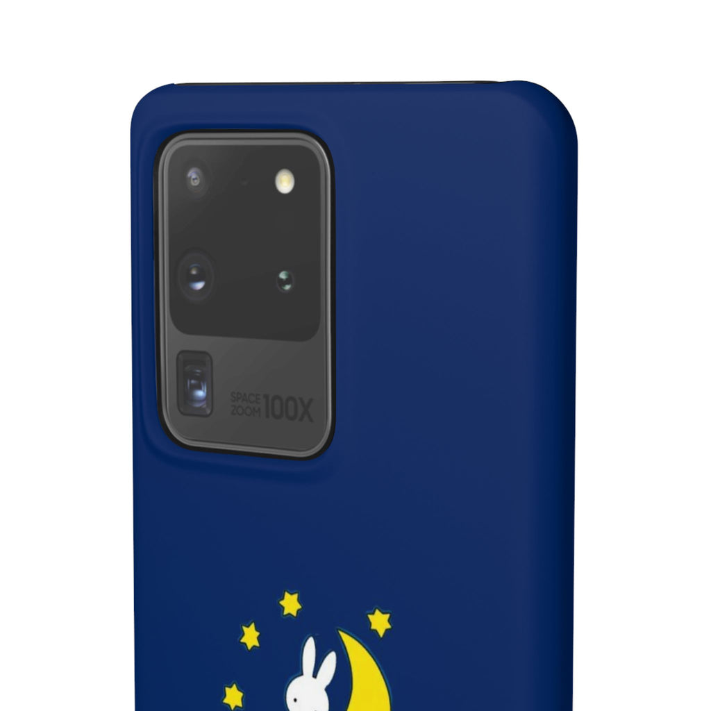 Miffy Phone Case, Moon Snap Case for Phone - Nighttime Design, iPhone, Samsung - Roe Creation