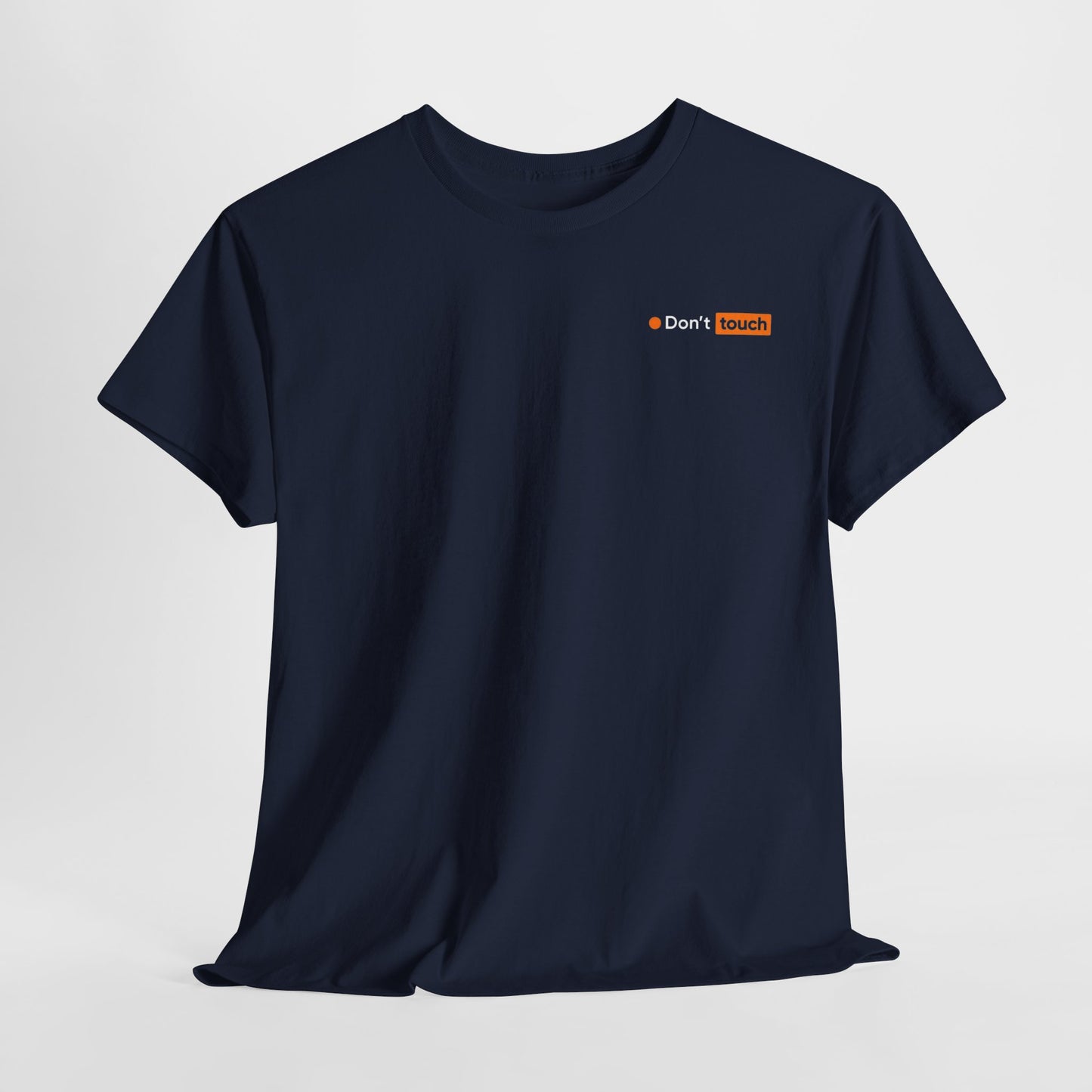 P*rn Hub Minimalist Unisex Heavy Cotton Tee - Touch Design - Roe Creation
