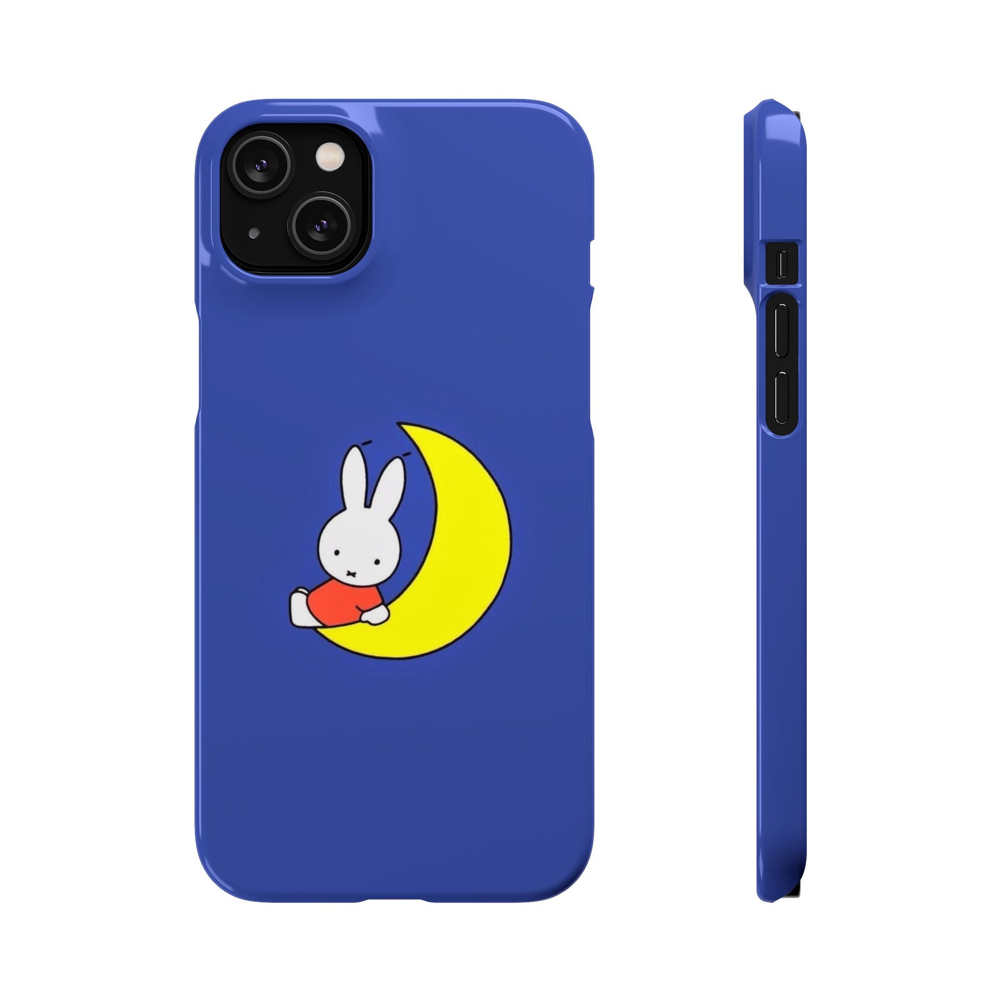 Miffy Phone Case, Moon Snap Case for Phones - iPhone, Samsung - Roe Creation