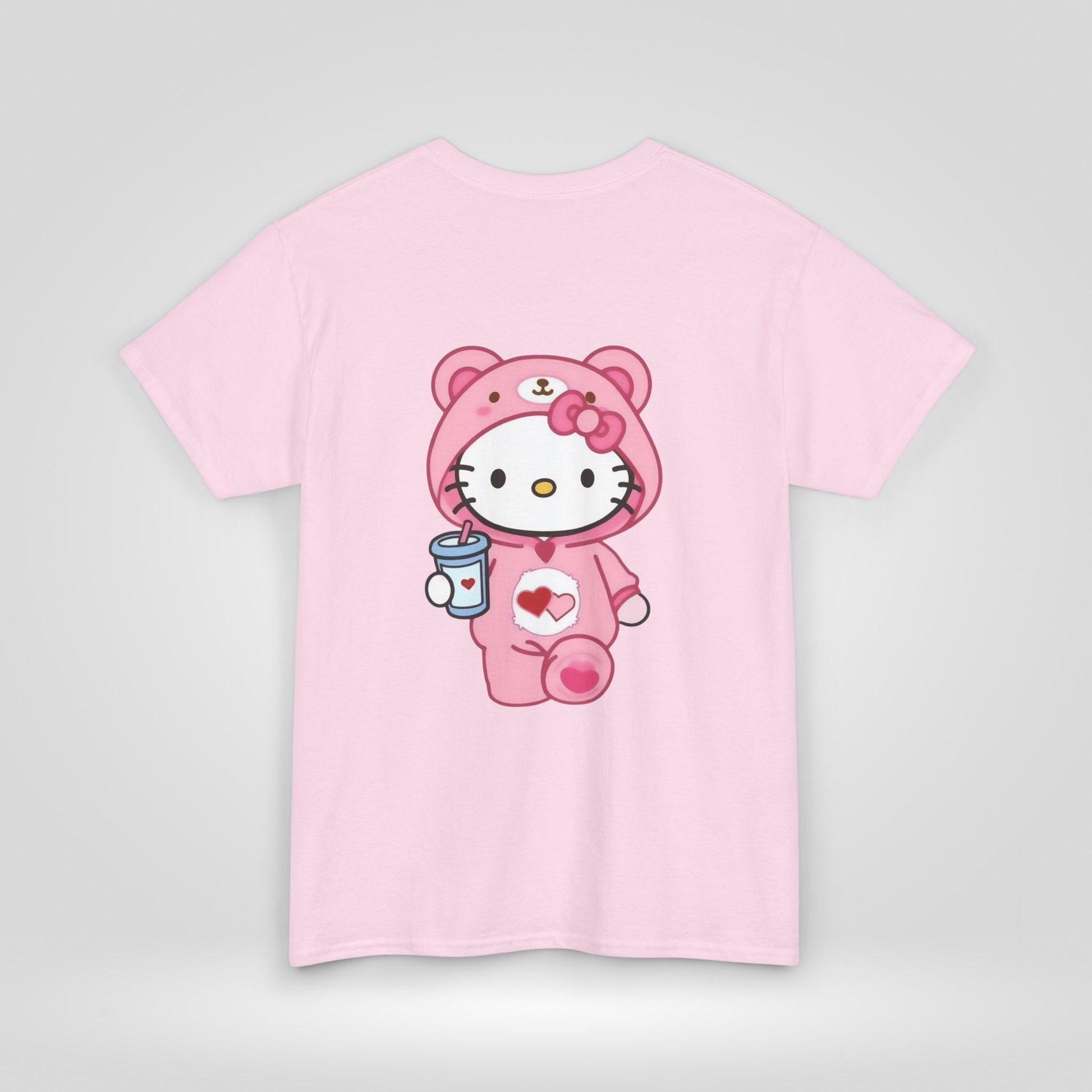Cute Hello Kitty Unisex Heavy Cotton Tee - Perfect for Kids and Fans of Pop Culture - Roe Creation