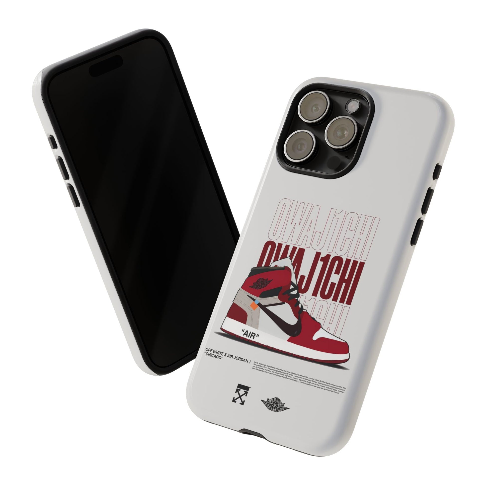 Stylish Tough iPhone Case with Air Jordan Design - Perfect for Sneakerheads - Roe Creation