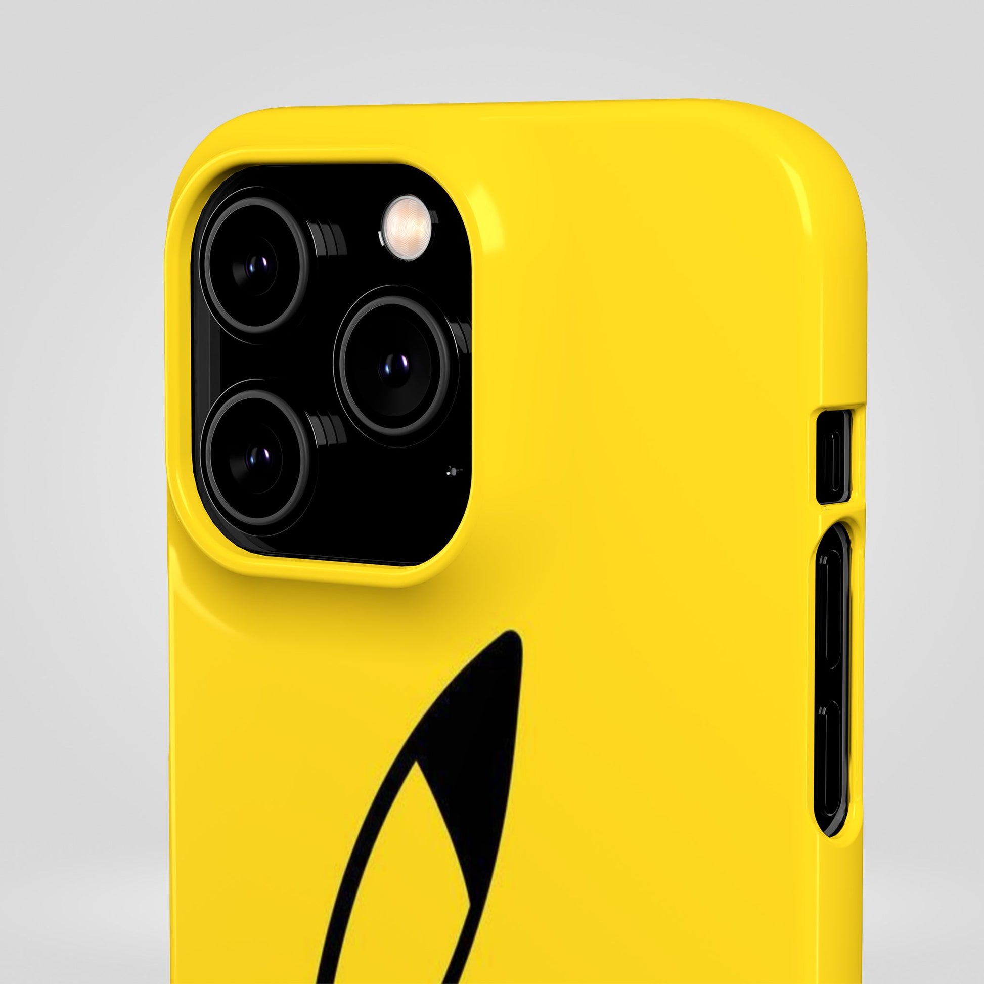 Pikachu Phone Case, Pokemon Phone Case, Snap Cases, Cartoon, Yellow, iPhone, Samsung - Roe Creation