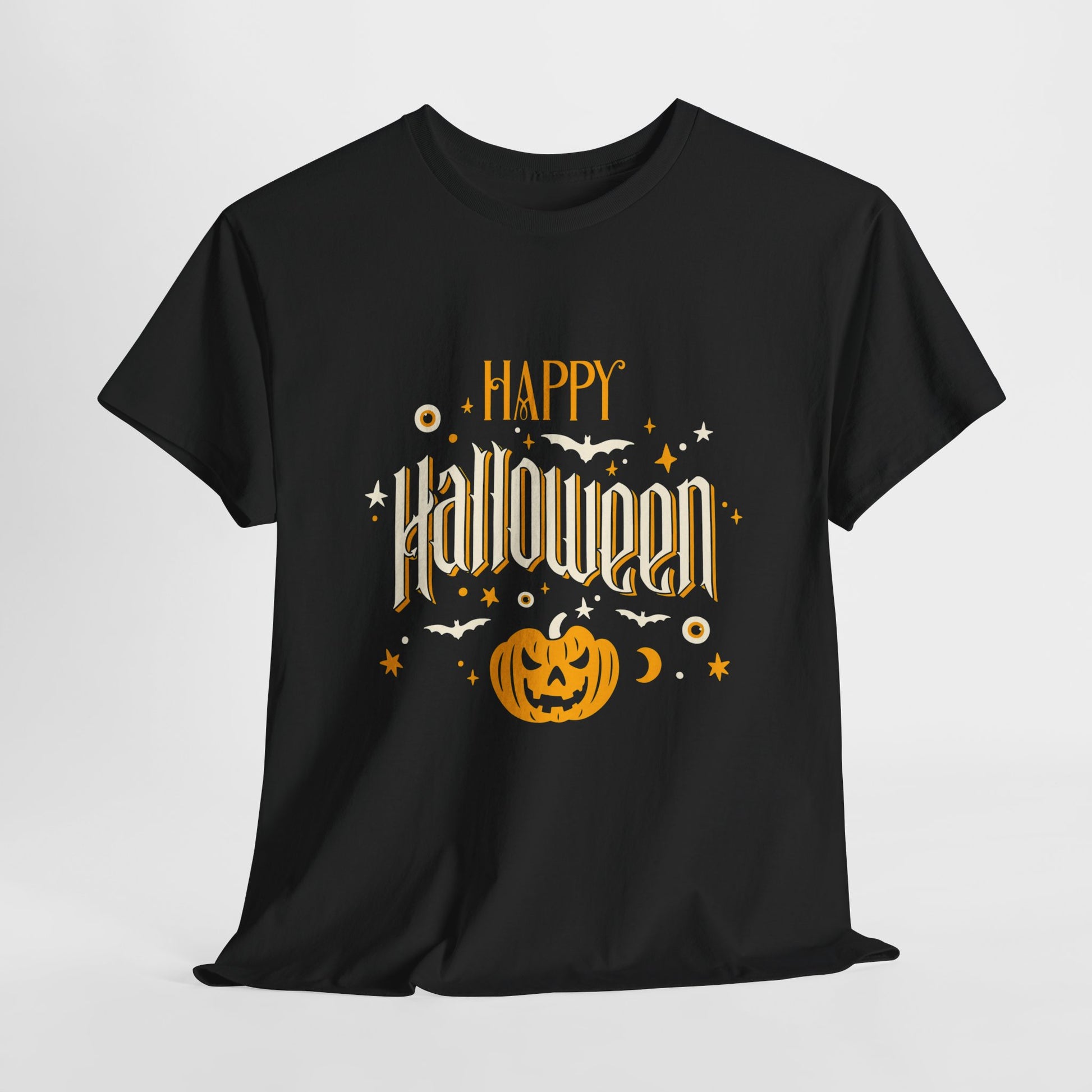 Happy Halloween T-shirt Unisex, Pumpkin Design for Gift