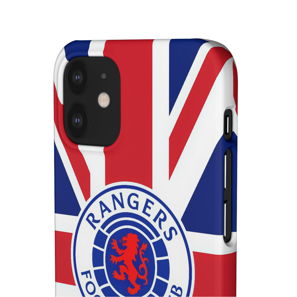Rangers Football Club Snap Case - UK Flag Design - Roe Creation