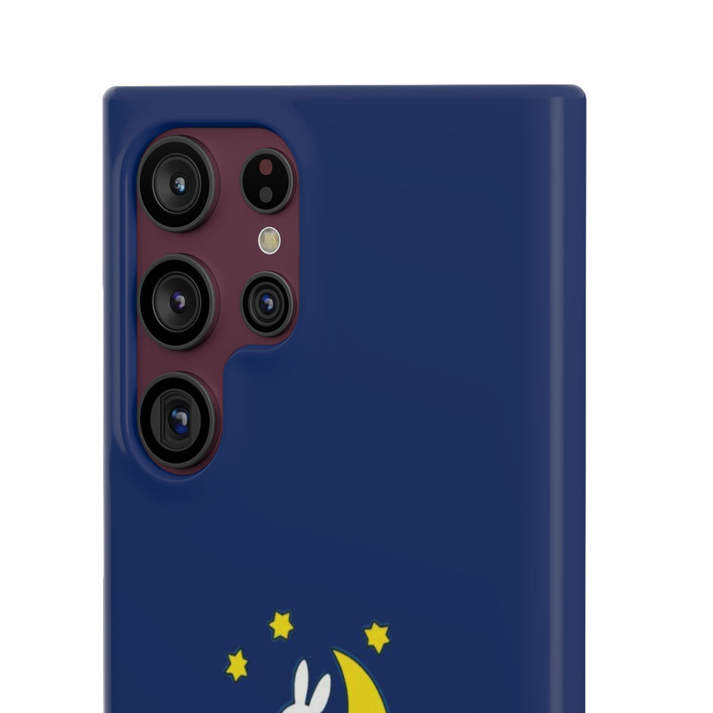 Miffy Phone Case, Moon Snap Case for Phone - Nighttime Design, iPhone, Samsung - Roe Creation