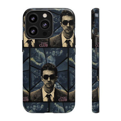Fight Club Edward Norton Tough Phone Case - Edgy Design for Movie Fans