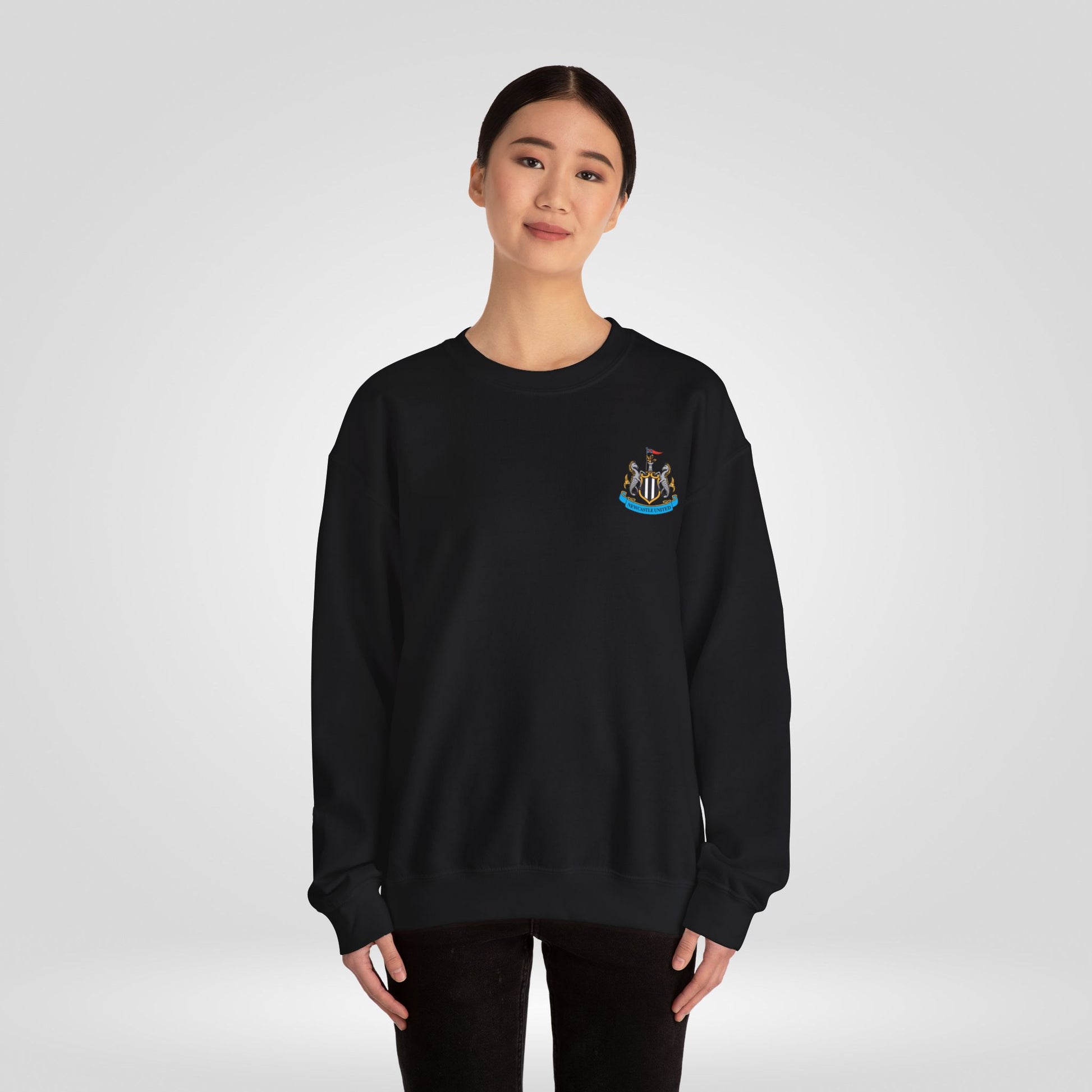 Newcastle United Logo Minimal Unisex Crewneck Sweatshirt - Roe Creation