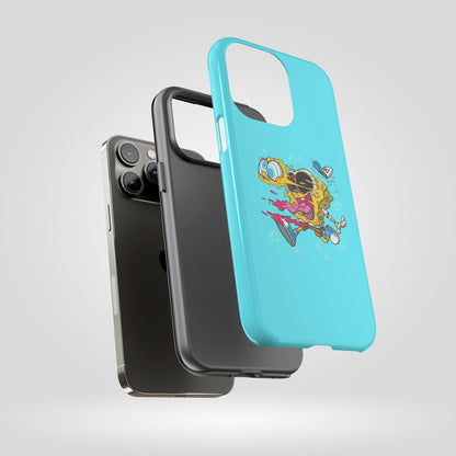 Funny SpongeBob Tough iPhone Case – Cartoon Vibes for Kids & Adults