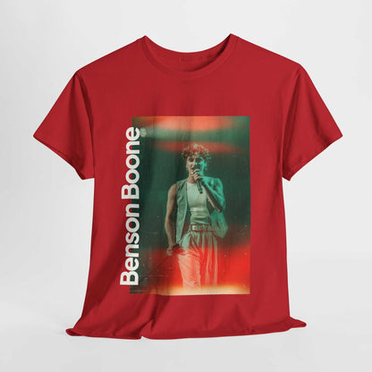 Benson Boone Unisex Heavy Cotton Tee - Retro Music Vibe Graphic T-Shirt