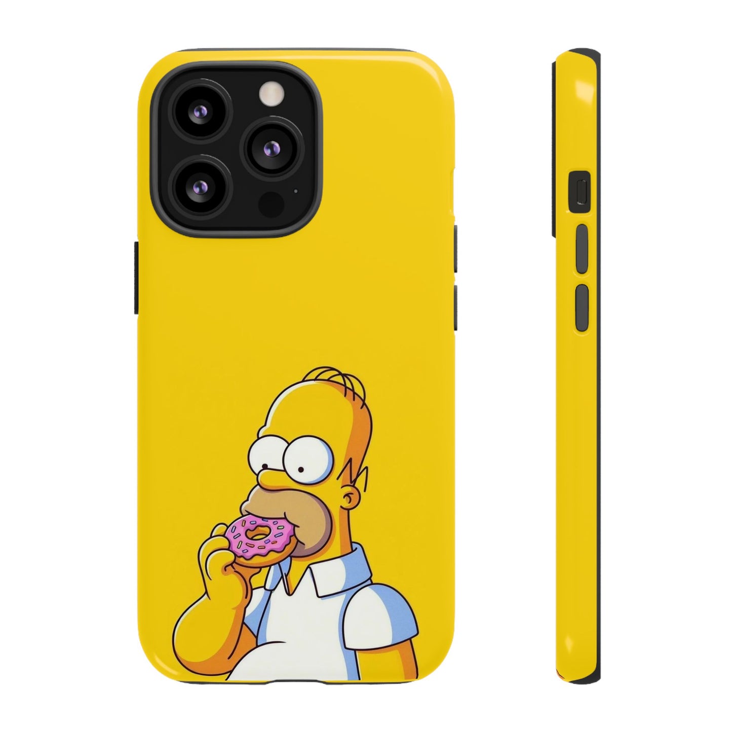 Homer Simpson Phone Case - iPhone, Samsung, Unique Protection for Fans, Cartoon Phone Cover, Gift for Simpsons Lovers, Durable Tough Case