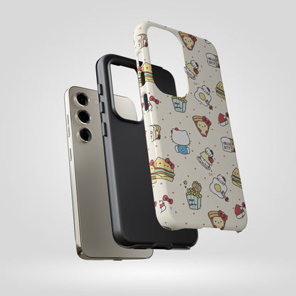 Cute Hello Kitty Tough Phone Case - Durable & Stylish Protection
