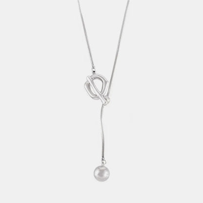 Stainless Steel Bead Necklace - Roe Creation